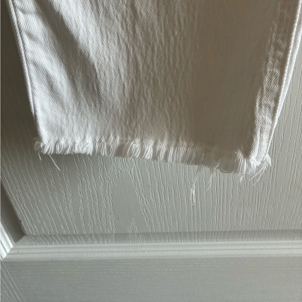 White Button Fly Gap Jeans - image 4